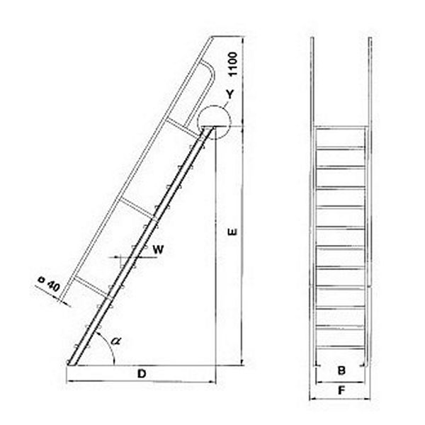 Лестница 60 градусов. Алюминиевый трап Krause стационарный, 600мм 10 ступеней 60° 823199. Лестница-трап, Krause 810229. Лестница трап приставная с площадкой ЛПП. Лестница трап 600 мм высота 1 метра.